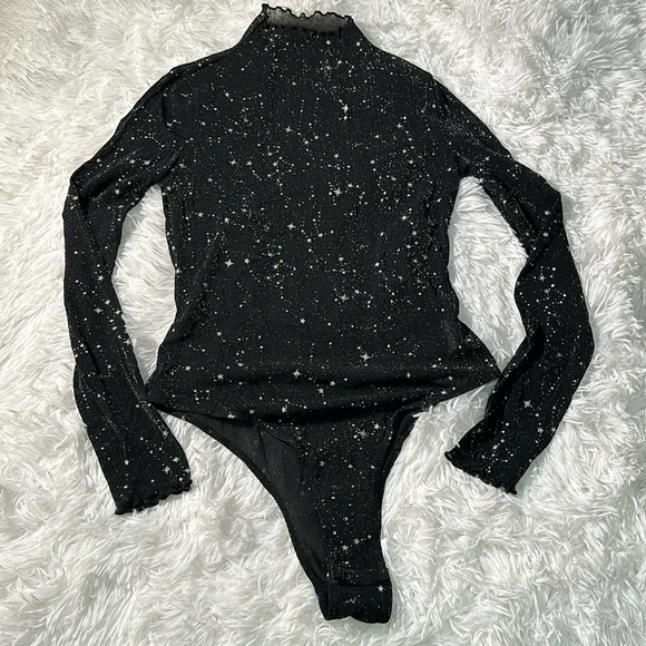Starry see through bodysuit size small - Picture 1 of 1